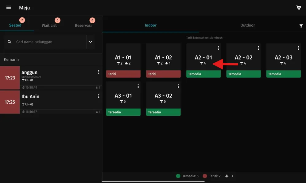 Cara cetak label pesanan baru
